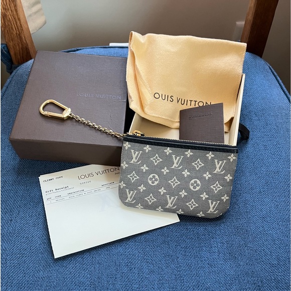 Louis Vuitton Accessories - Louis Vuitton Poch. Clefs Monogram Idylle Canvas Encre Key Pouch